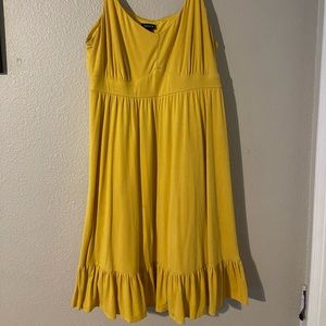 Yellow Torrid Mini Dress